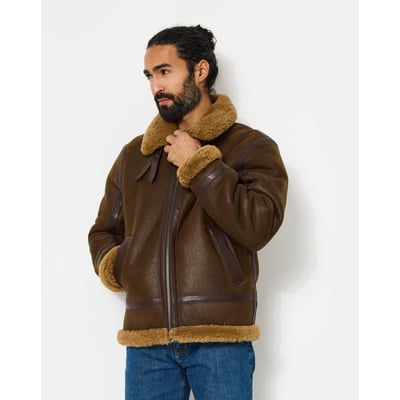 Blouson en cuir BOMBARDIER CHEVIGNON