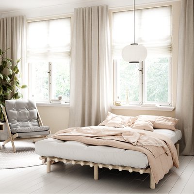 Lit futon en pin massif, sommier inclus KARUP DESIGN