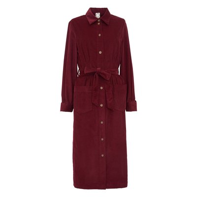 Robe Rosabella prune velours INES DE LA FRESSANGE PARIS