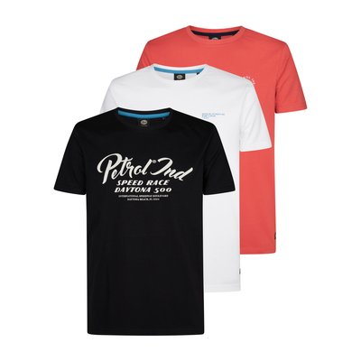Lot de 3 t-shirt artwork seasidewalk PETROL INDUSTRIES