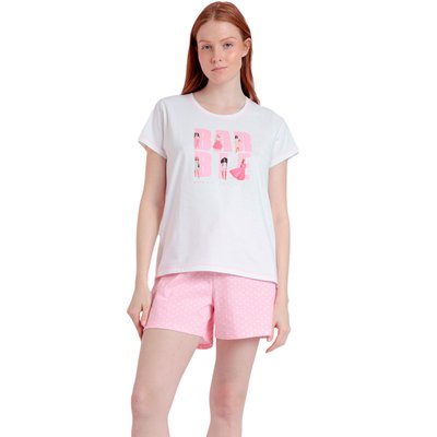 Pyjama short t-shirt She Just Shines Barbie ADMAS