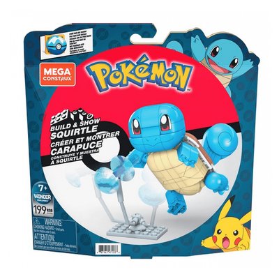 Figurine Pokemon Carapuce Medium MegaConstrux MATTEL