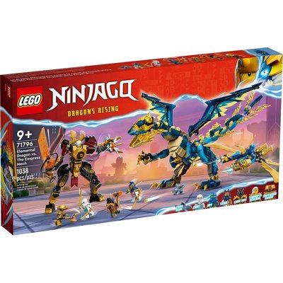 Ninjago Le dragon élémentaire contre le robot de l'impératrice LEGO