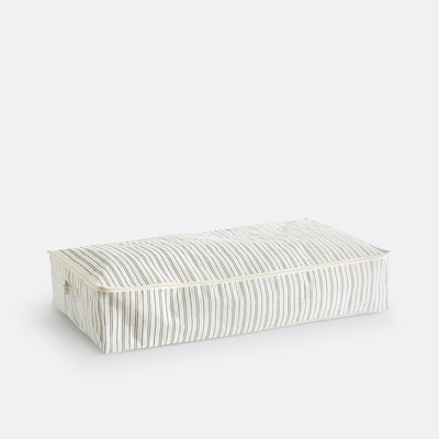Uzès Striped Polycotton Under Bed Storage Bag LA REDOUTE INTERIEURS