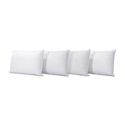 Lot de 4 oreillers Fibres creuses polyester ALASKA BELLECOUR
