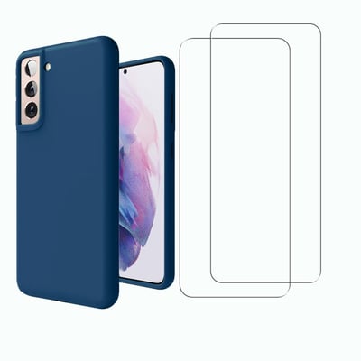 Coque Galaxy S21 Fe antichoc + 2 vitres EVETANE
