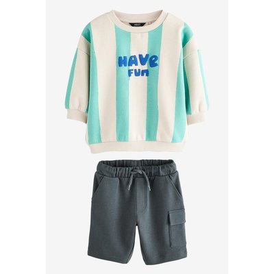 Sweat et short en jersey ensemble NEXT