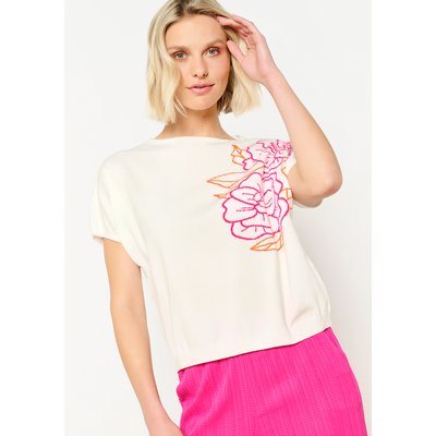 Pull à broderie florale LOLALIZA