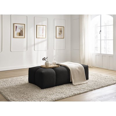 Pouf tissu chiné, EVEREST BOBOCHIC