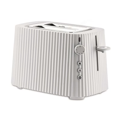 Grille pain plissé en résine blanche ALESSI
