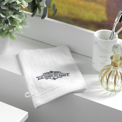 Lot de 2 gants de toilette Collection Le Temps du Bain DOUCEUR D'INTÉRIEUR
