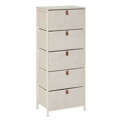 Rangement haut 5 tiroirs en acier et bois TISSA 5FIVE SIMPLY SMART