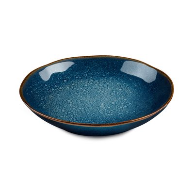Assiette salade et pâtes  20.5 cm (lot de 6) - VERTIGO DENIM MEDARD DE NOBLAT