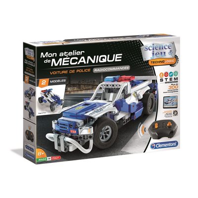 Voiture de police rc CLEMENTONI