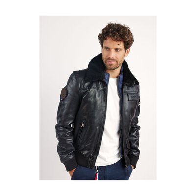Cuir Col rabattu zippé RAFAL YCON REDSKINS