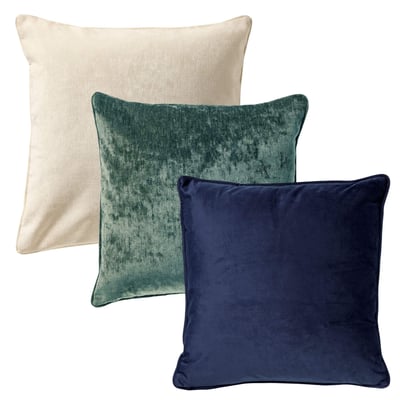Coussins Elegant Layers (Lot de 3) DUTCH DECOR