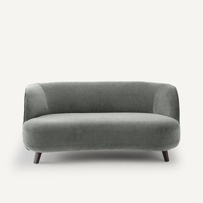 XS-Sofa Rosebury, Samt Stonewashed, Design by E.G AM.PM