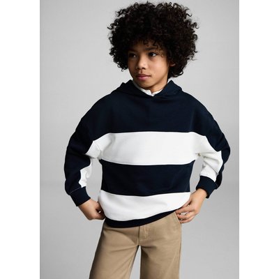 Sweat-shirt rayures capuche MANGO KIDS