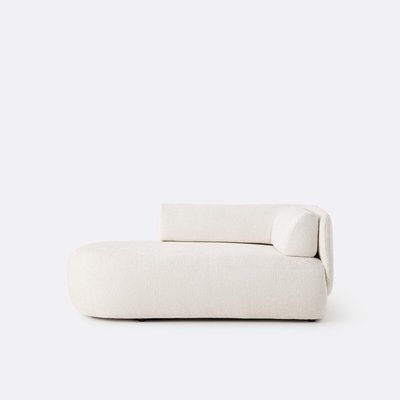 Méridiano Left-Hand Facing Chaise Longue in Heavyweight Velvet LA REDOUTE INTERIEURS