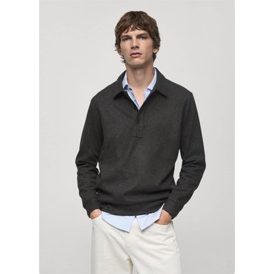 Polo regular-fit tissu sweat-shirt MANGO MAN