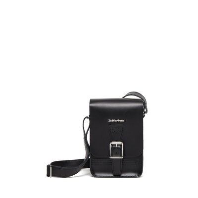Sac bandoulière reporter en cuir smooth DR. MARTENS