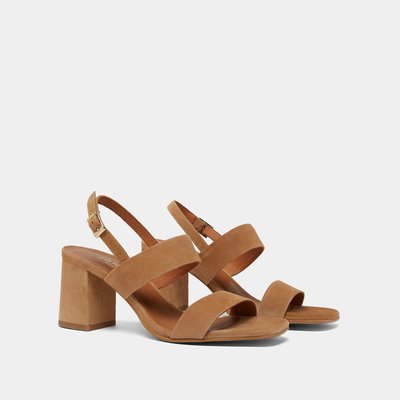 Fluwelen sandalen met hak Vico JONAK
