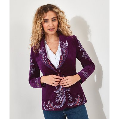 Blazer brodé femme shop