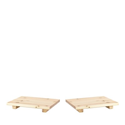 2 tables de chevet en bois  - DOCK KARUP DESIGN