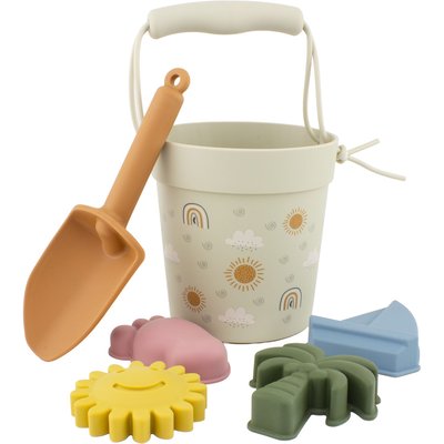Seau de plage en silicone Arc-en-ciel ULYSSE