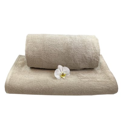 Drap de bain XXL coton peigné 460 g/m2 Wellness LUXE LIOU