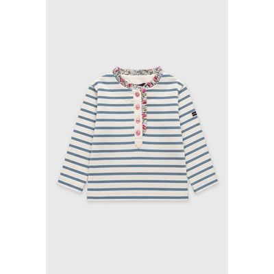 Marinière col Liberty Kids - coton épais ARMOR-LUX