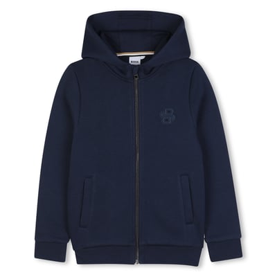 Cardigan à capuche BOSS KIDSWEAR