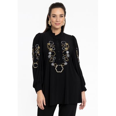 Tunique brode femme La Redoute