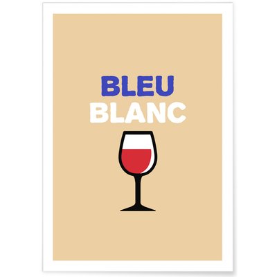 Affiche Bleu Blanc Rouge 2 L'AFFICHERIE