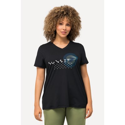 T-shirt de sport, séchage rapide, col V ULLA POPKEN