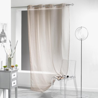 Panneau voilage à oeillets Collection Voile Sable Lissea DOUCEUR D'INTÉRIEUR