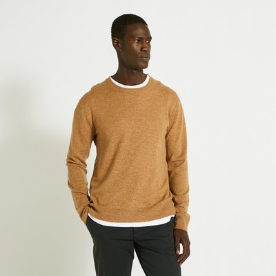 Pull col rond en mélange laine cachemire, Oeko-tex MONOPRIX
