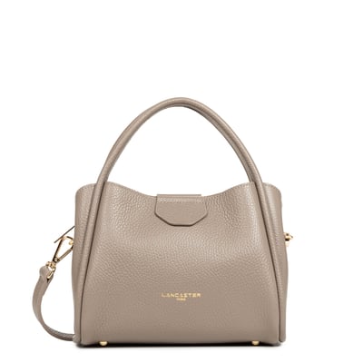 Sac à main en cuir grainé avec bandoulière LANCASTER