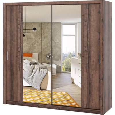 Armoire avec miroir et rangement RINKER RECOLLECTION