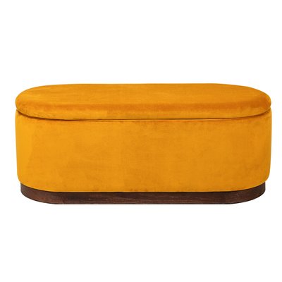 Banc avec rangement, velours, LIMA NORDLYS