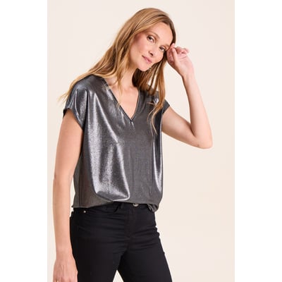 T-shirt col V manches courtes BREAL