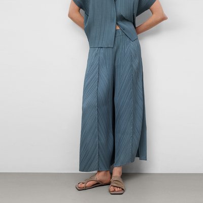 Pantalon palazzo en crinkle ADOLFO DOMINGUEZ