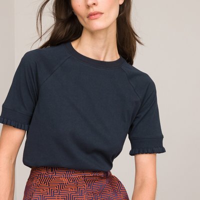 Футболка с круглым вырезом LA REDOUTE COLLECTIONS