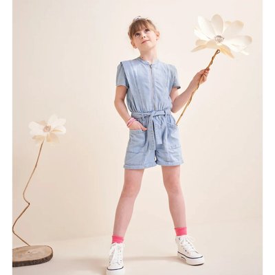 Combishort en denim TAPE A L'OEIL
