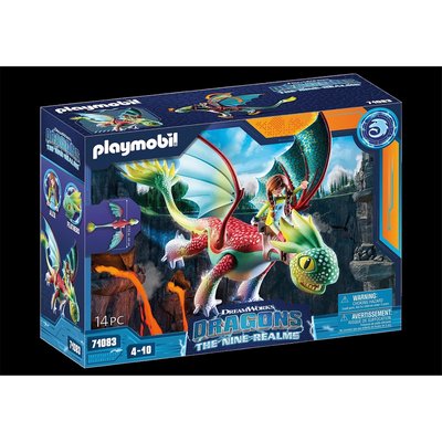 Dragons The Nine Realms - Feathers et Alex PLAYMOBIL