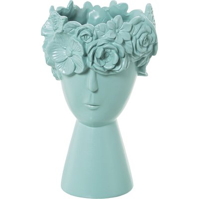 Vase en céramique, visage floral RECOLLECTION