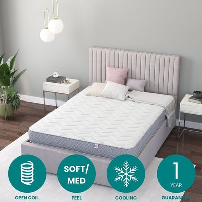 Aspire Essentials 3 Layer Cool-Touch Open Coil Mattress ASPIRE