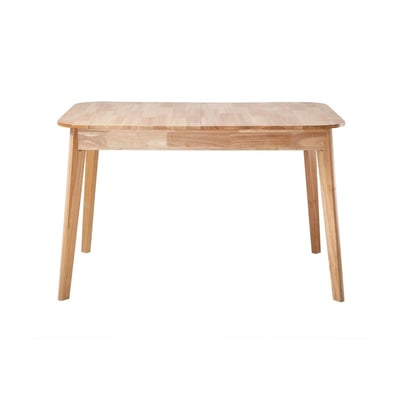 Table à manger extensible en hévéa 4 à 6 pers SOLINE CALICOSY