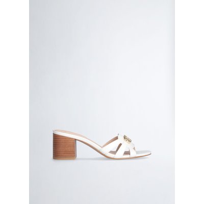 Sandales en cuir à talons larges LIU JO