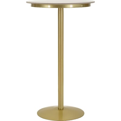 Table de bar ronde effet marbre GLAM RECOLLECTION